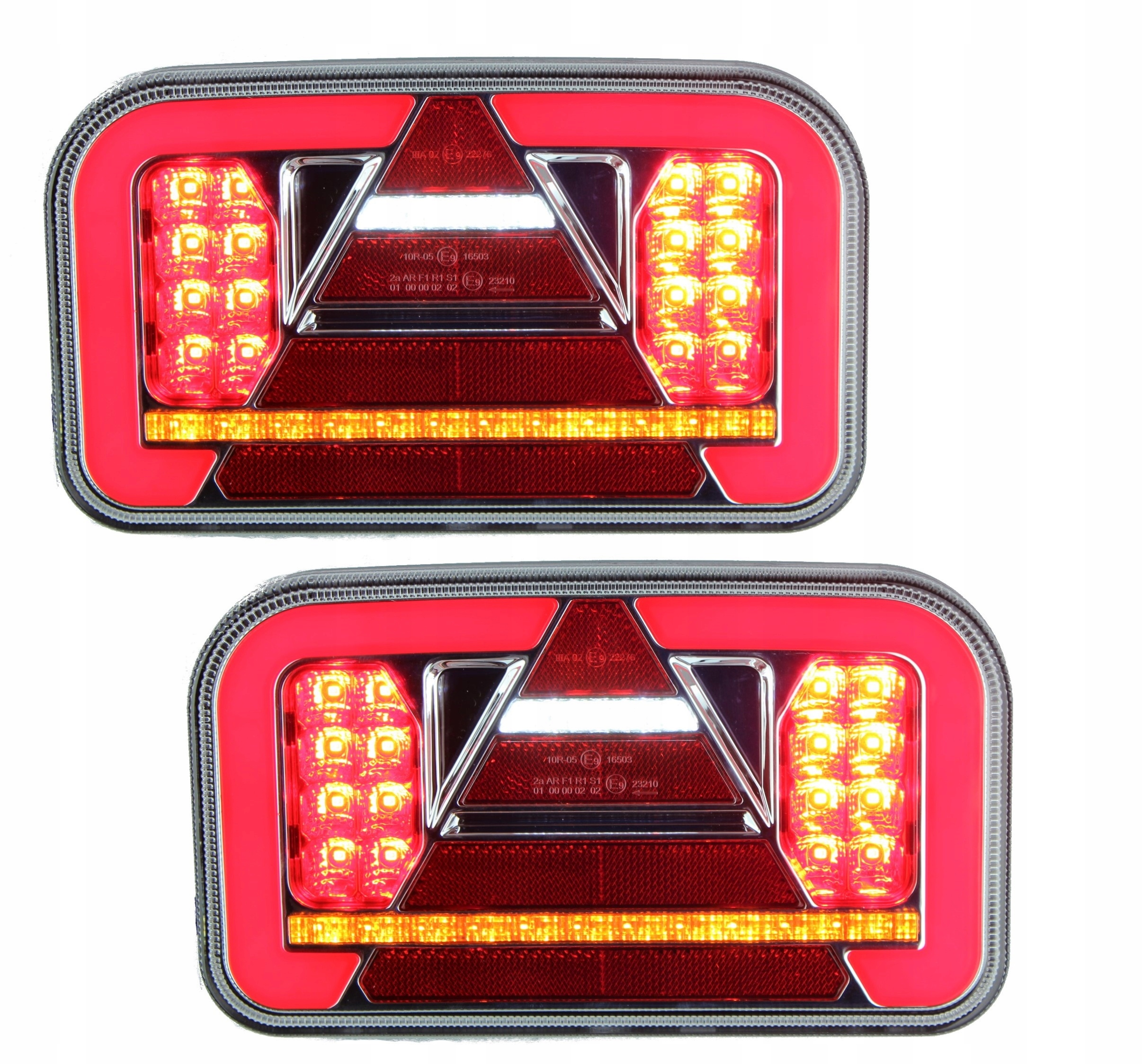 

Led Lampy Tylne Ledowe 12-24V 5 Funkcji Komplet