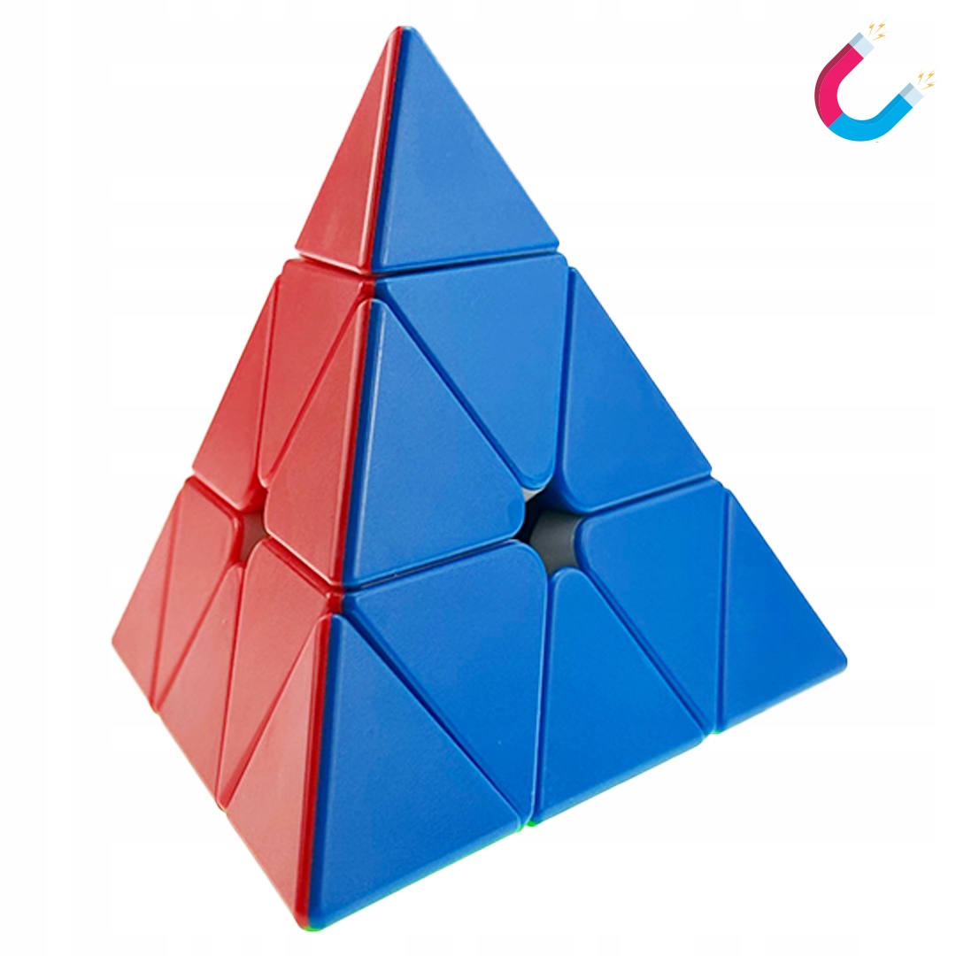KOSTKA MAGNETYCZNA ZESTAW 2x2 Piramida Pyraminx Kod producenta Kostka Magnetyczna MoYu + podstawka rubika