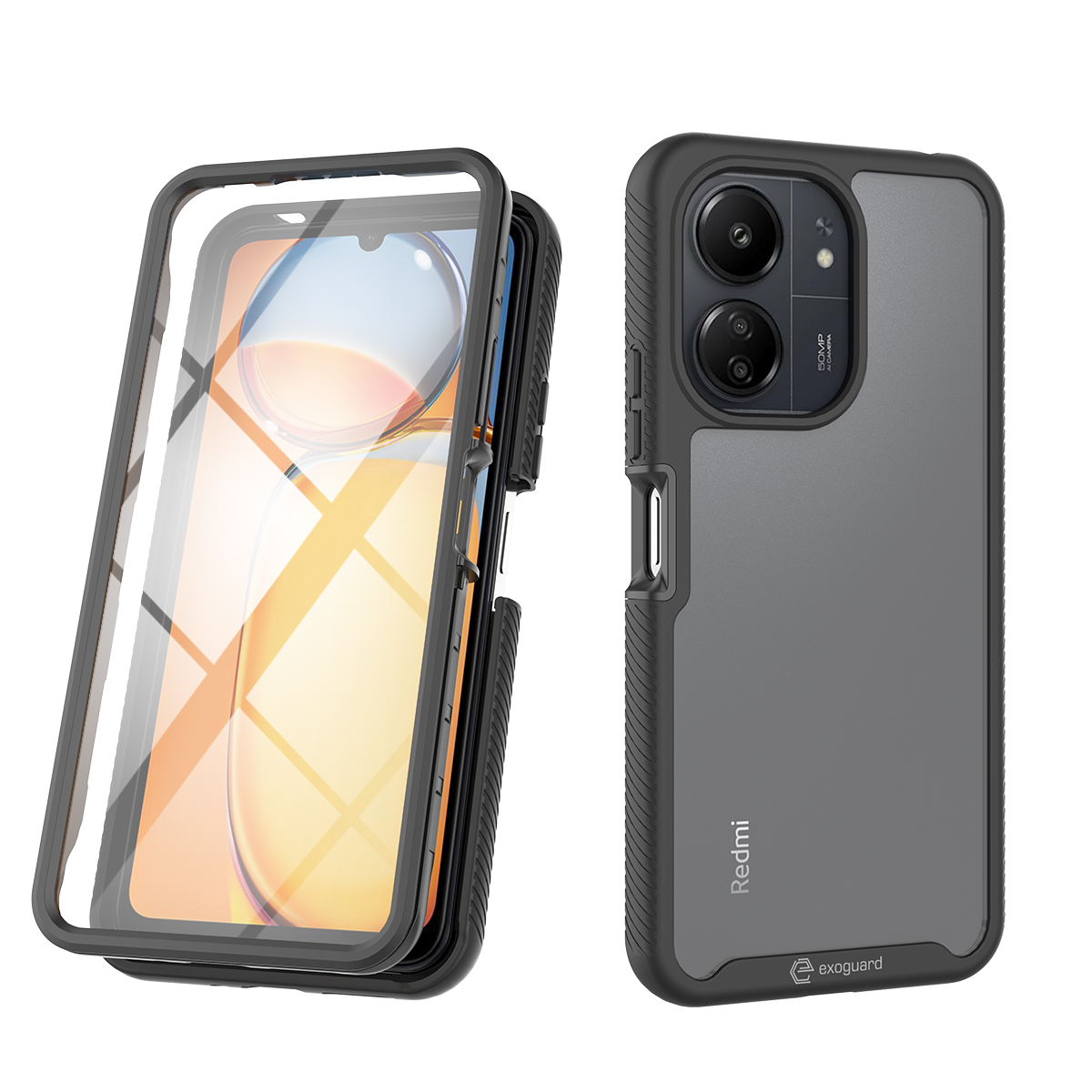 Etui Pancerne Case Cover Obudowa Futerał 360 do Xiaomi Redmi 13C Poco C65