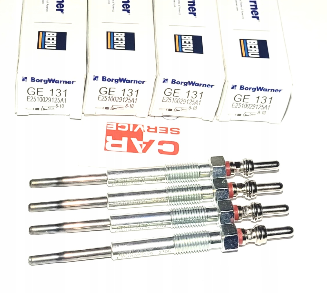 4X BERU Ge131 ŚWIECA ŻAROWA CITROEN C5 III PEUGEOT 508 2.2 HDI