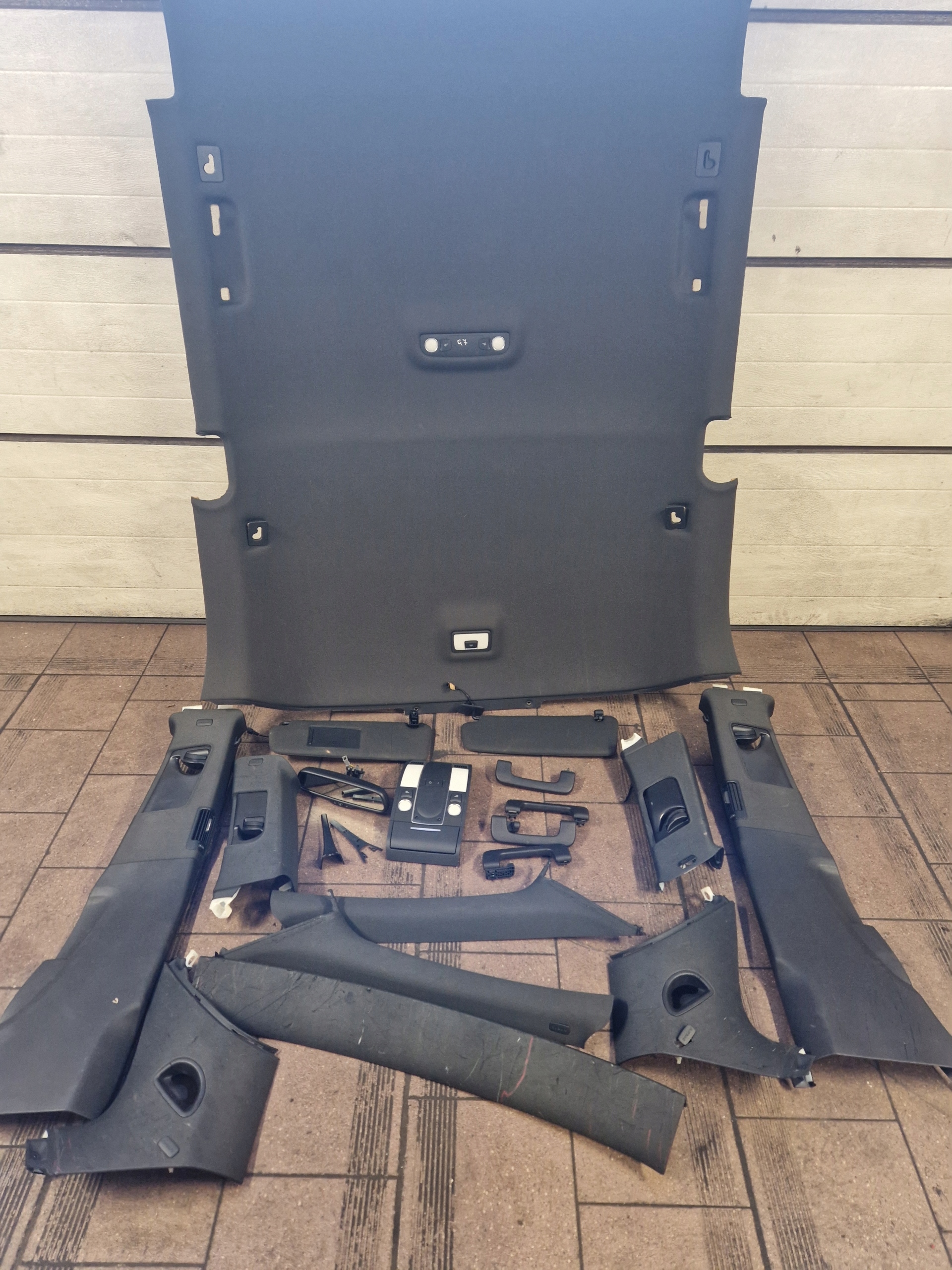 Podsufitka komplet Audi Q7 4L 3.0 TDI