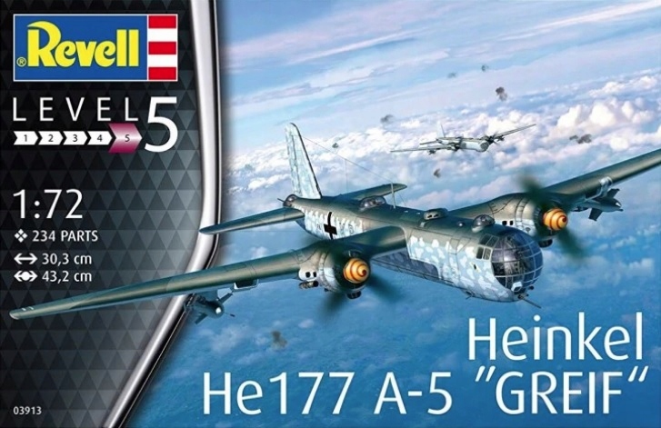 Heinkel He-177A-5 Greif Revell 03913 1/72