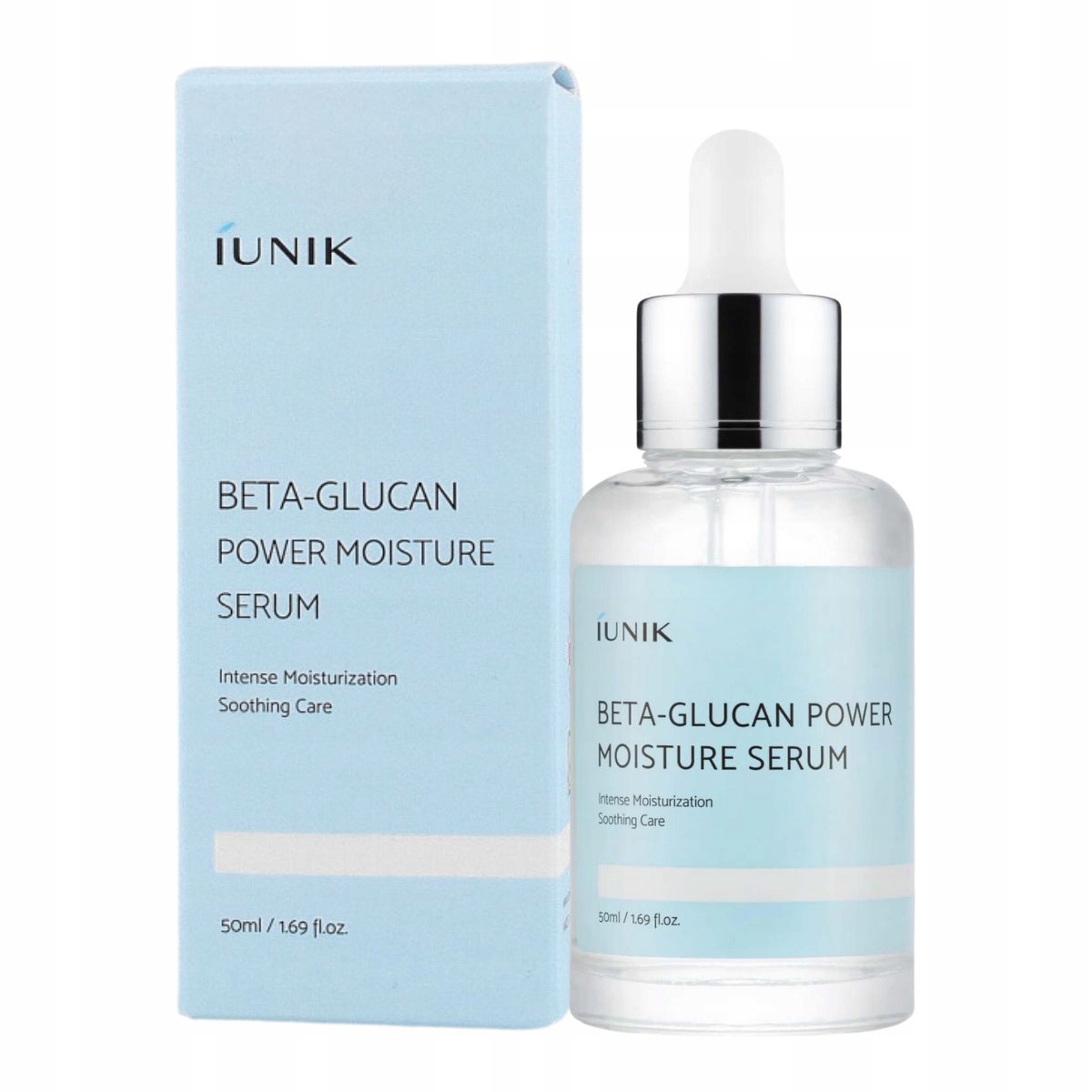 iUNIK Beta-Glucan Power Moisture Serum, 50 ml Hydratační pleťové sérum