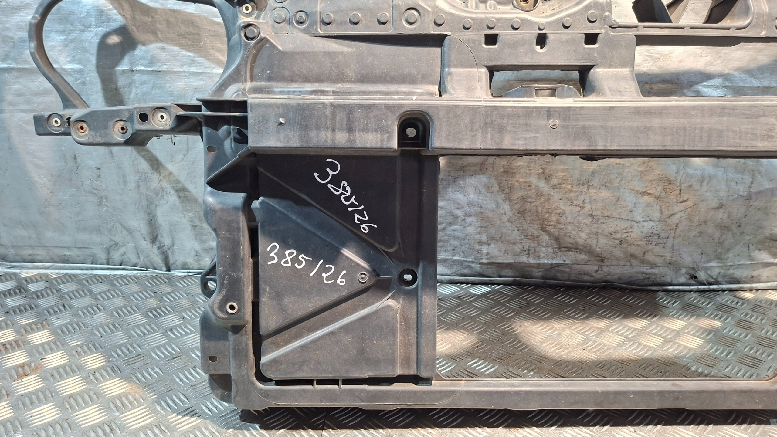 support panel for radiators pillar VW POLO IV 1.2