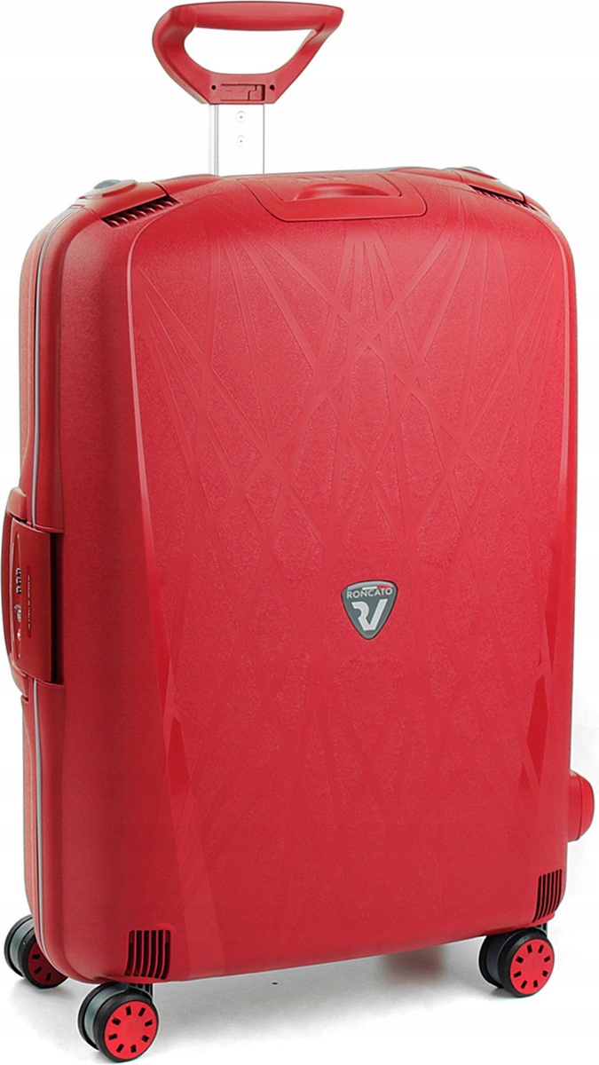 Roncato Walizka twarda duża polipropylen Light czerwona