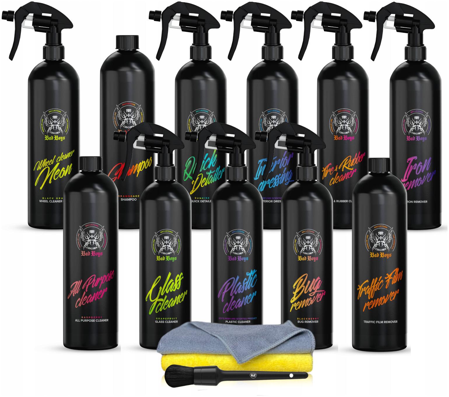 RR Customs RRC Bad Boys Mega Zestaw Kosmetyków Do Auta Detailing Prezent