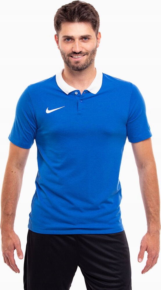 Pánské Tréninkové Tričko Nike Dri-fit Park 20 Polo Modré CW6933 vel. L