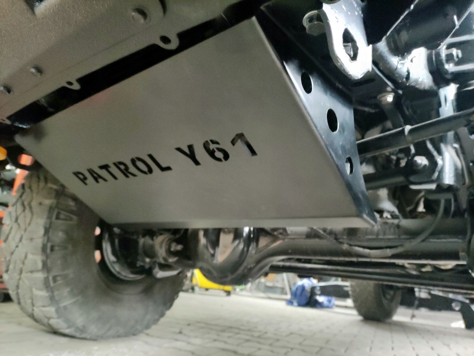 Захисний кожух для серійного бампера-Patrol Y61