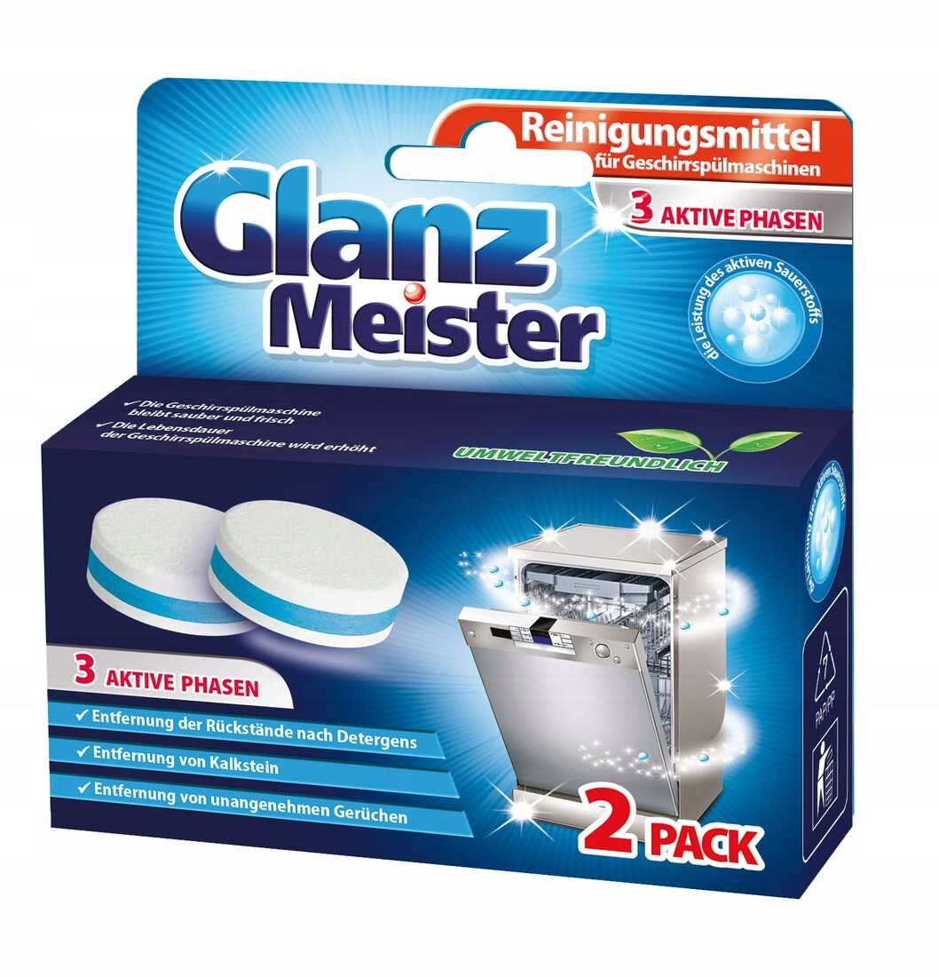 

GlanzMeister Czyścik do zmywarki w tabletkach 2szt