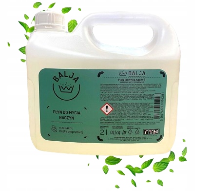 Balja Płyn do mycia naczyń Refill Mięta pieprzowa 2L