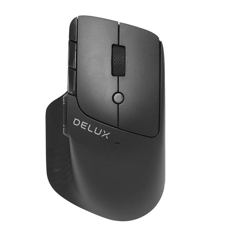 

Bezprzewodowa mysz ergonomiczna Delux 2.4G Bt 5.0