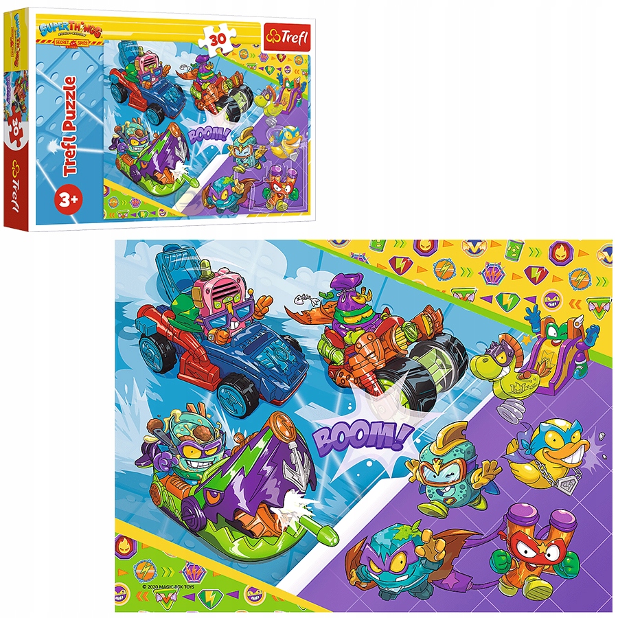 

Trefl Puzzle 30 Drużyna Szpiegów Things Zing