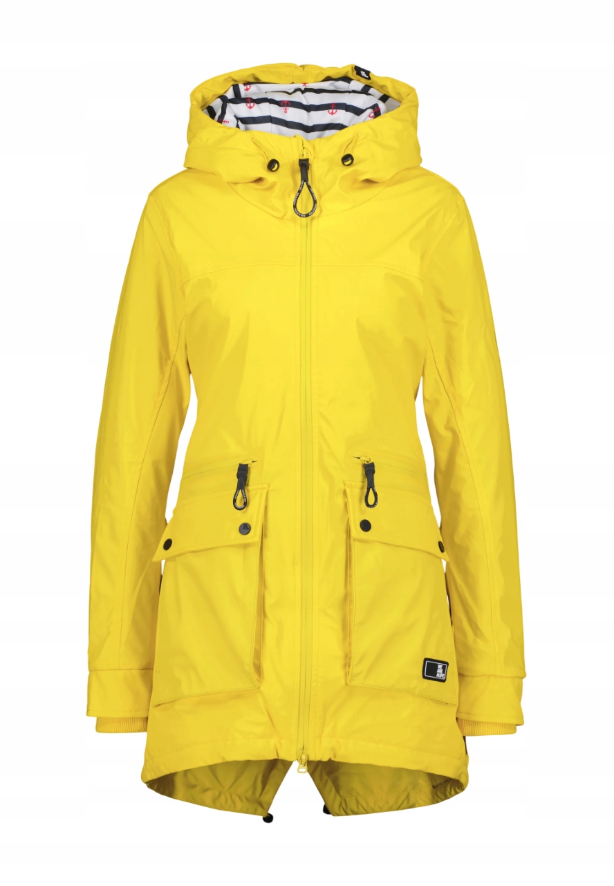 alife & kickin Audrey Parka citronová dámská velikost M