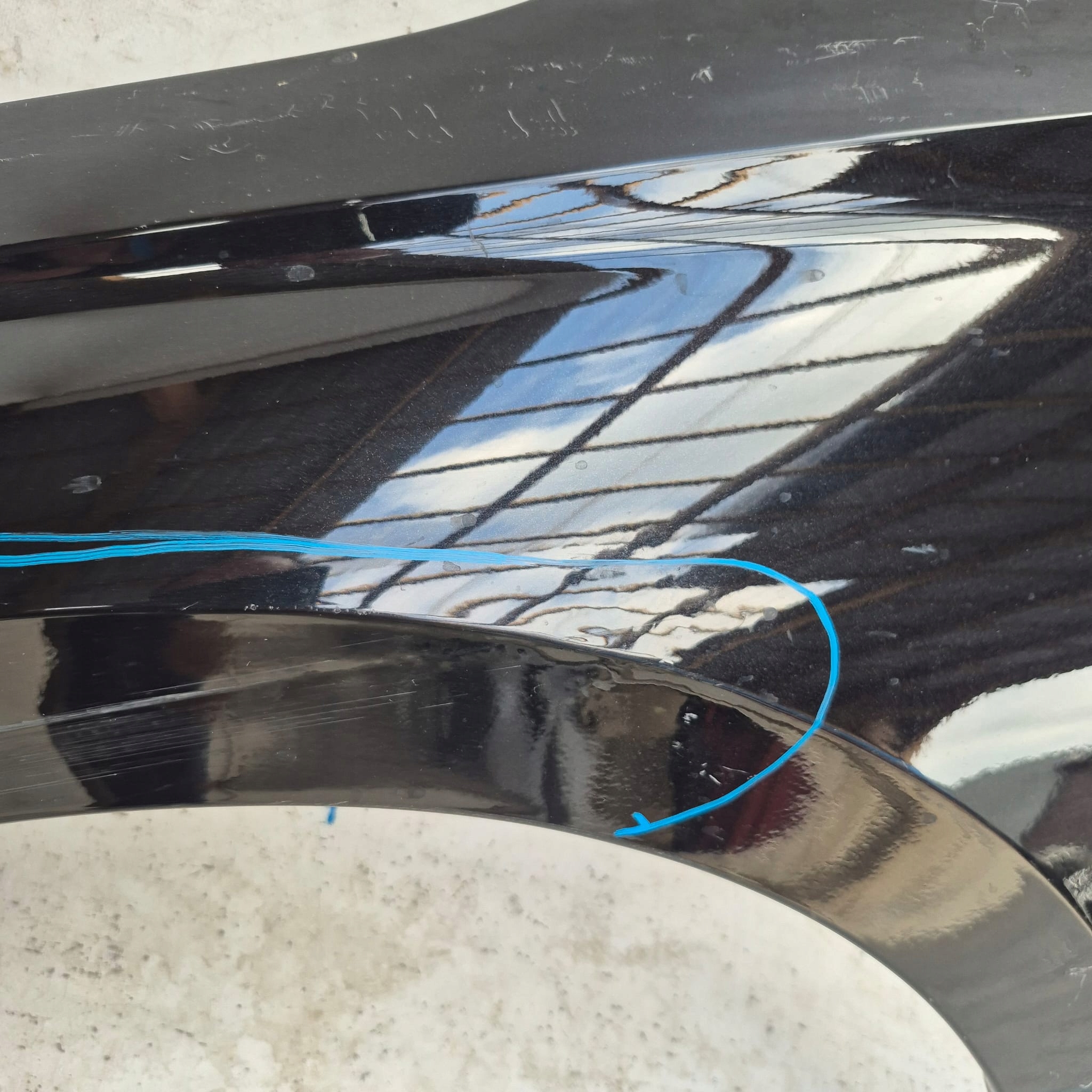 SKODA FABIA IV 4 21- fender front front left