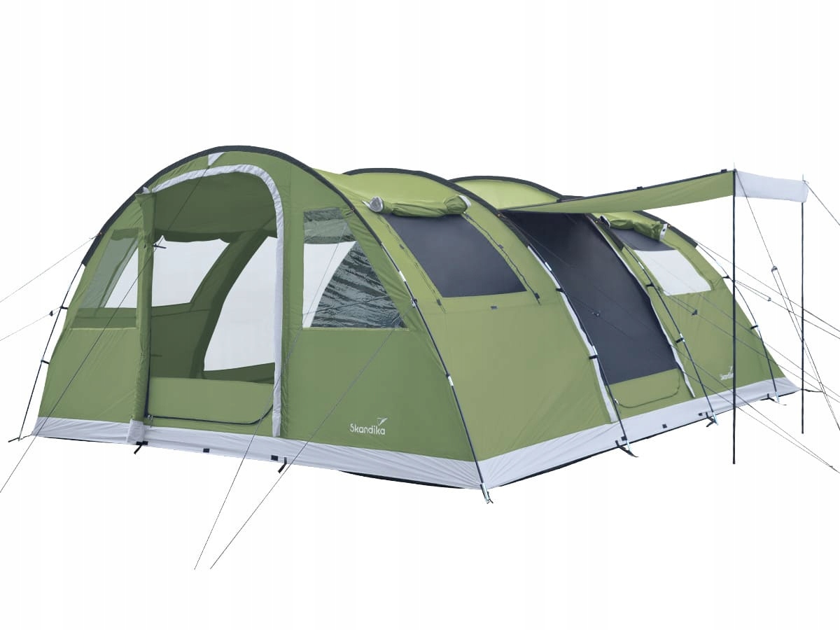 Namiot Tunelowy Rodzinny Skandika Gotland 6 Sleeper 6 Osób Blackout 5000 MM