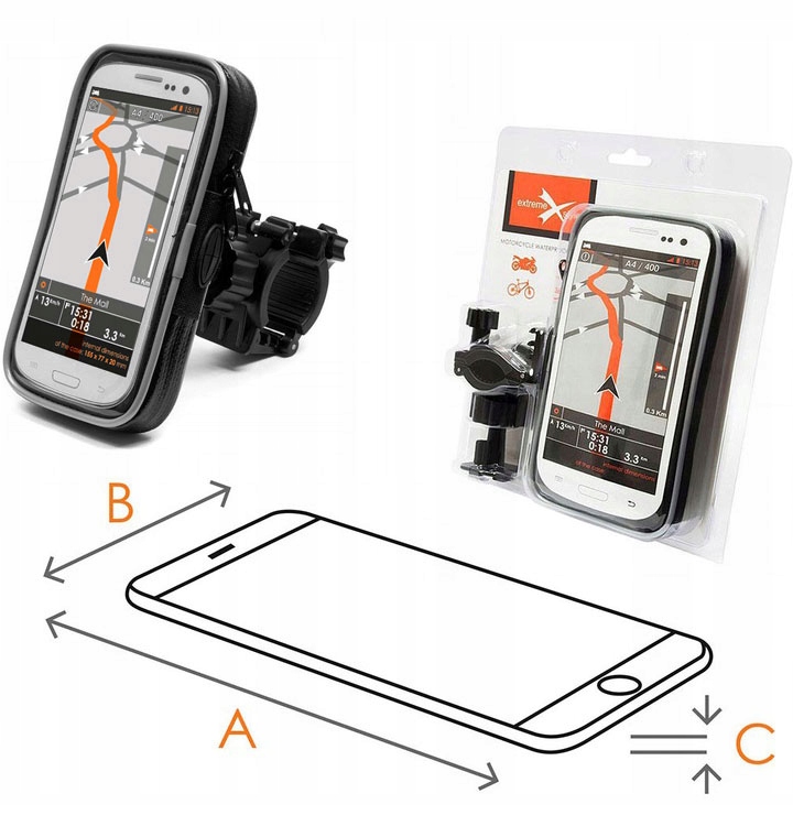 Dodatkowe ramię do uchwytów wodoodpornych – AFH2 Przeznaczenie uniwersalne