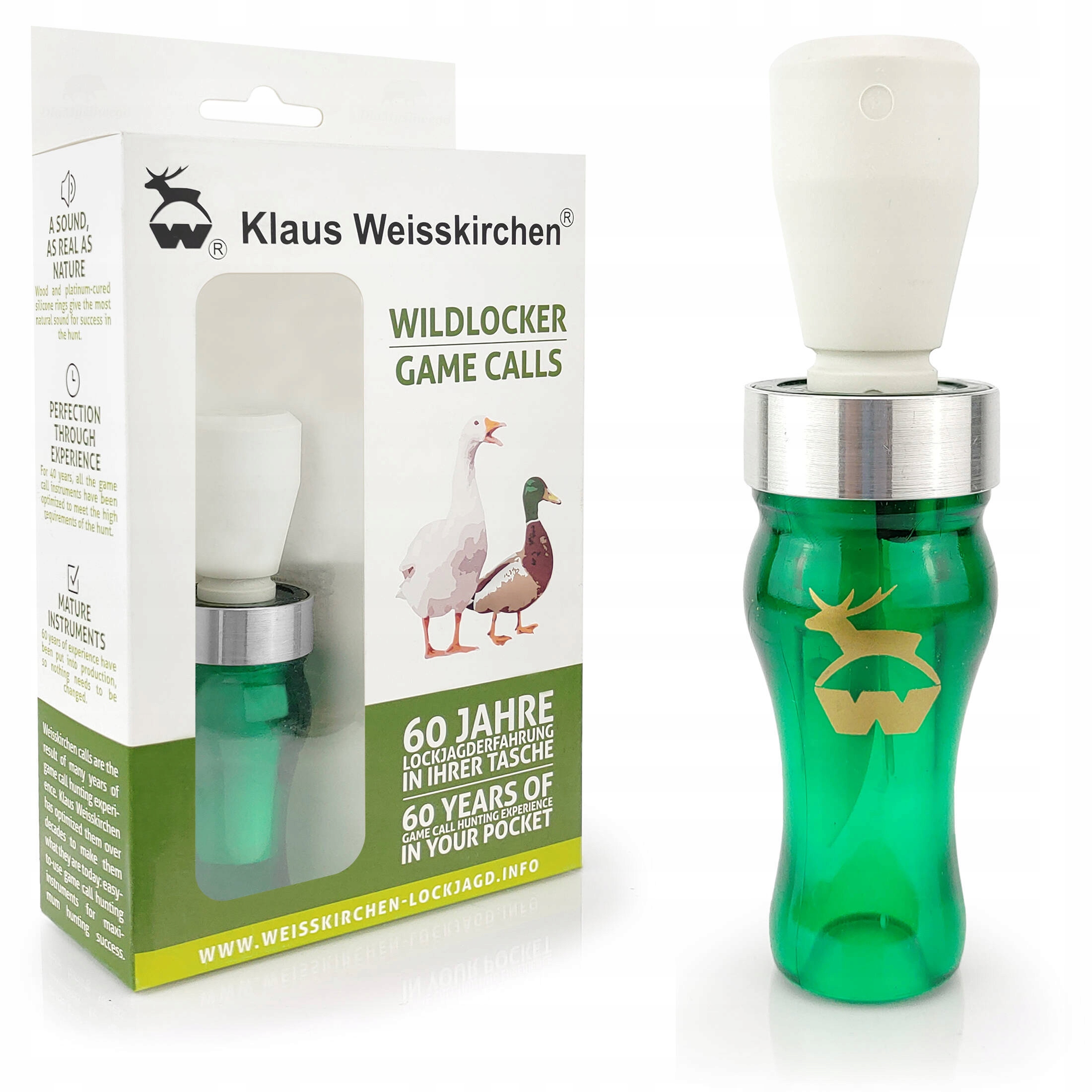 Lovecká zvuková návnada pro lov kachen Klaus Weiskirchen 510537