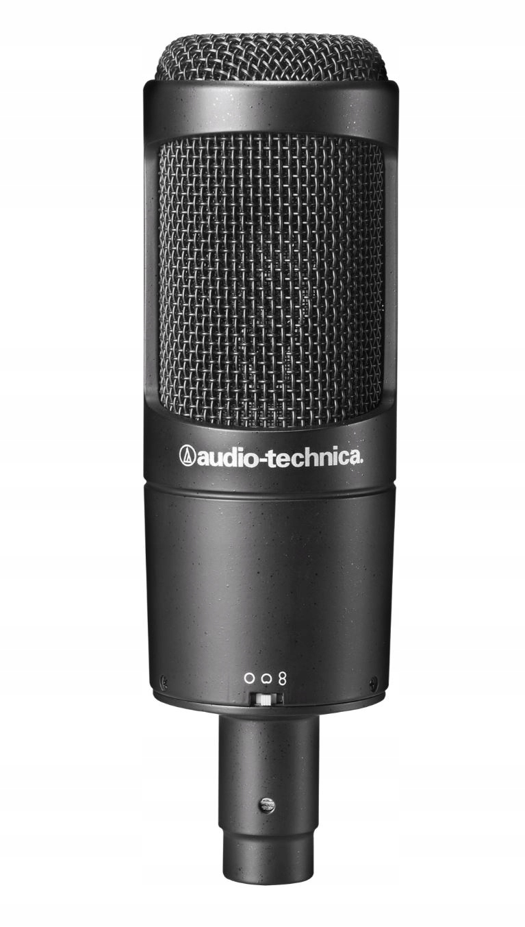 Audio-Technica AT2050 kondenzátorový mikrofón so smerovou charakteristikou.