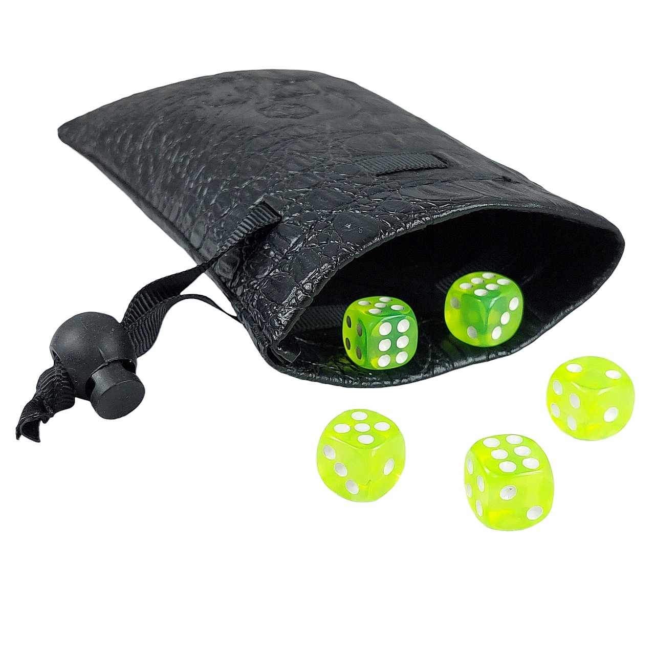 ZESTAW 10 KOSTEK K6 RPG ARTEFAKT LASU KOŚĆ 1,1 CM Producent RGFK