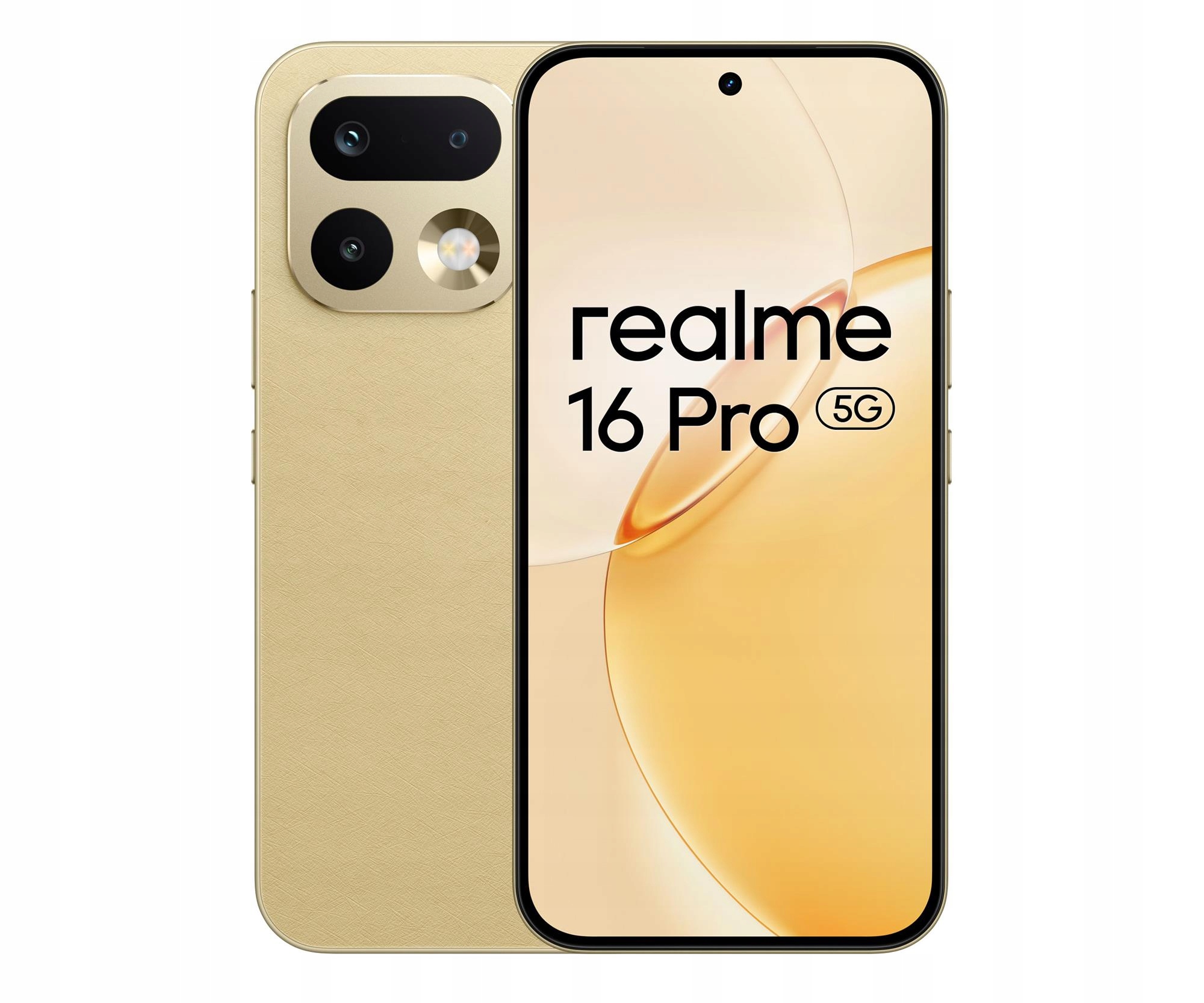 Smartfon realme 16 Pro 5G 8/256GB Master Gold Ois 200Mpix