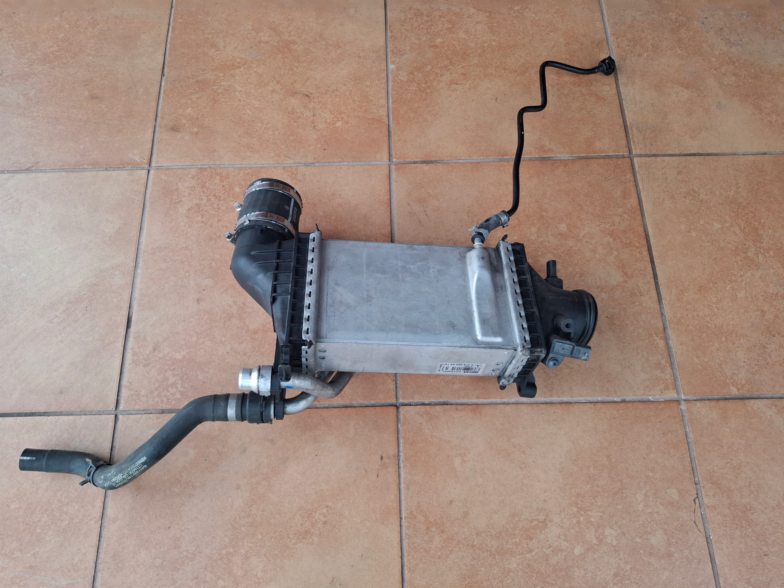 radiator intercooler MERCEDES 2,0 CGI A2740900414