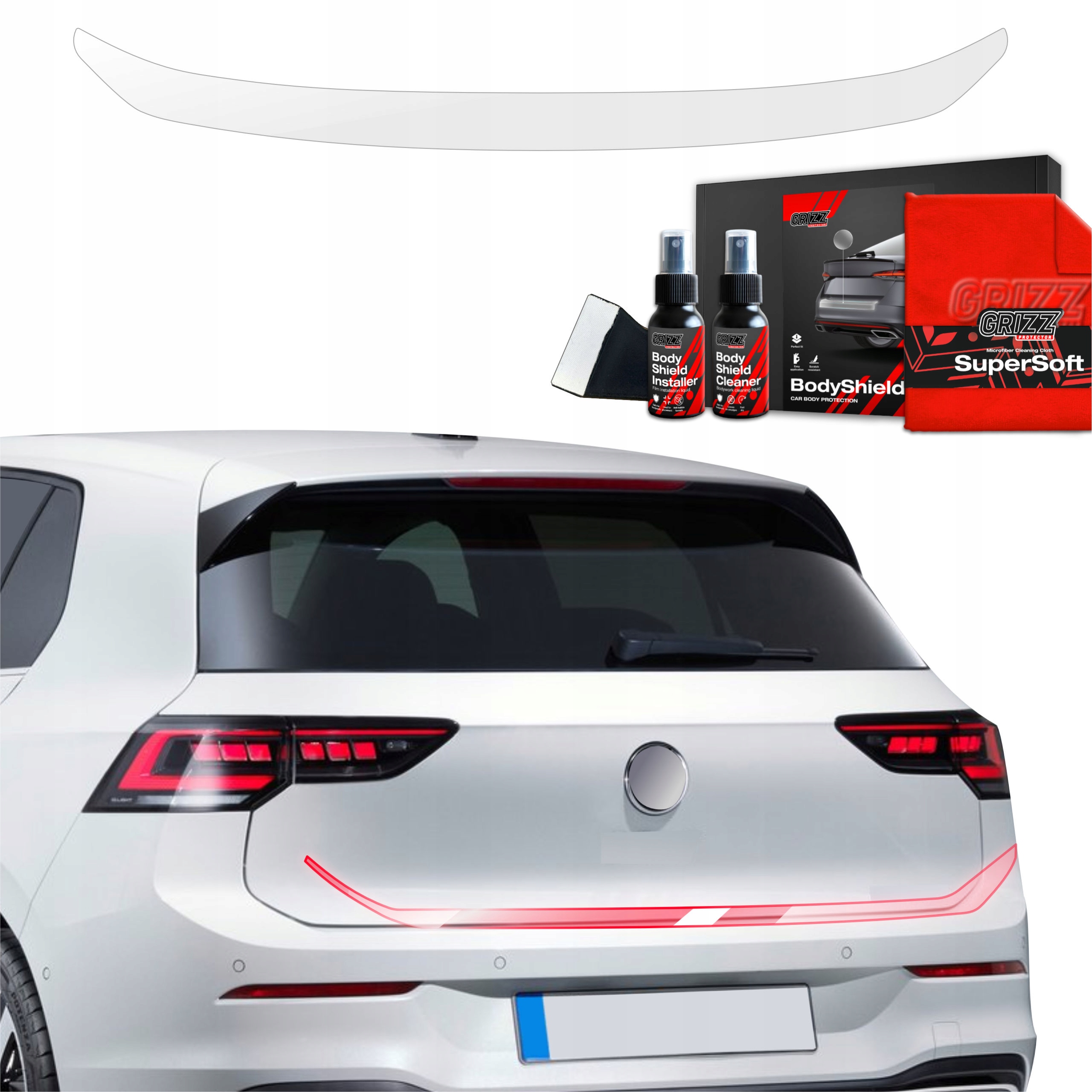 Fólie na práh zavazadlového prostoru pro Volkswagen Golf 8 Variant (2024-2025)