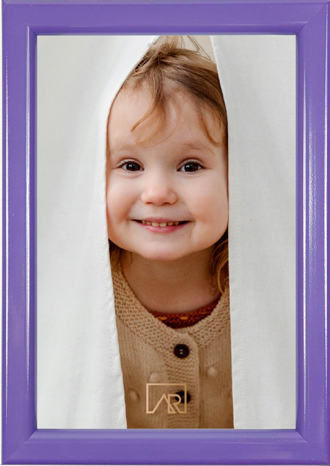 

Ramka na zdjęcie 23x15 wąska 15x23 ciemny fiolet