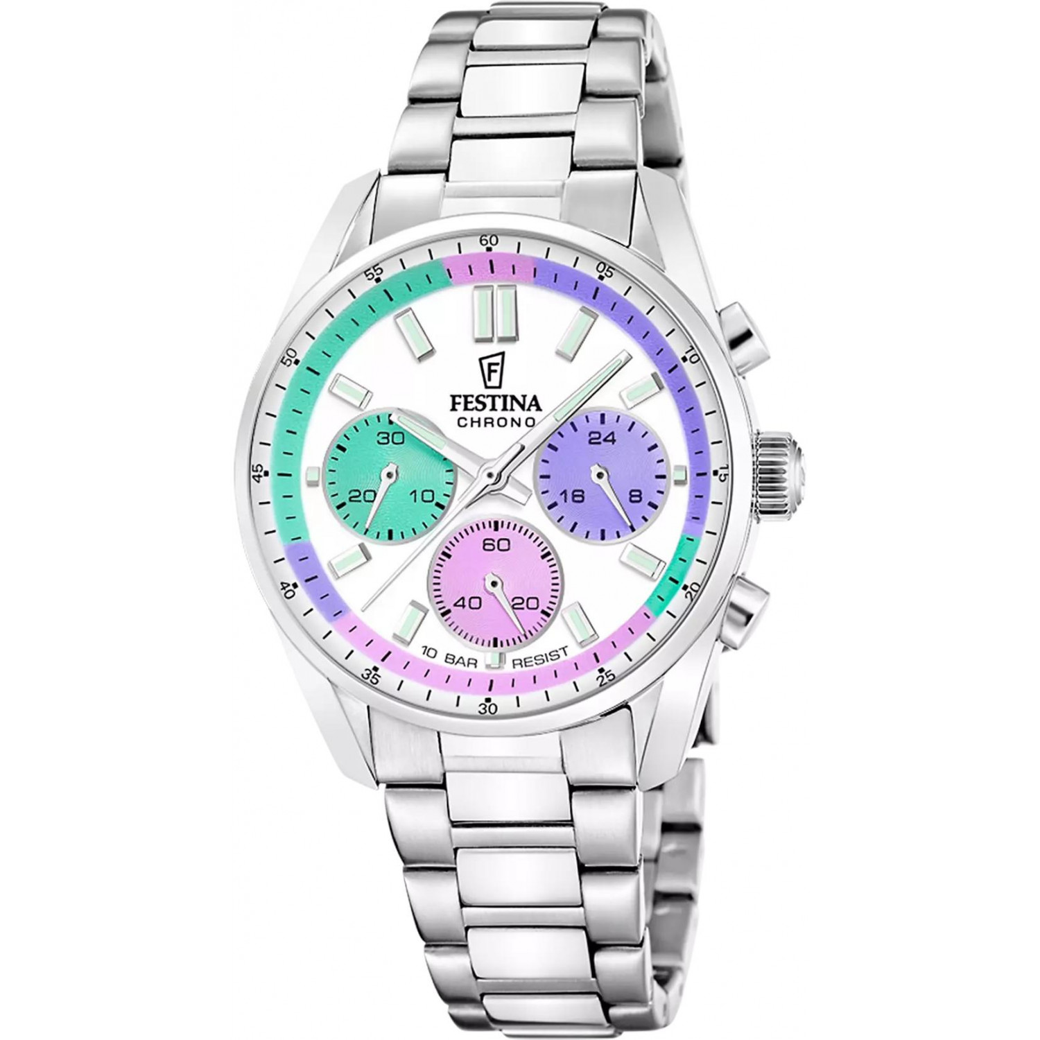 Dámské hodinky Festina F20753-5 stříbrné