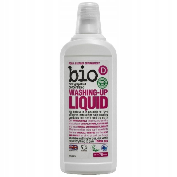 

płyn do naczyń różowy grejpfrut eko 750ml Bio-d