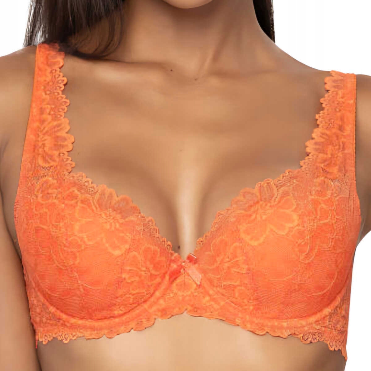 Mat Vyztužená podprsenka Carmela 053/22 oranžová 85D