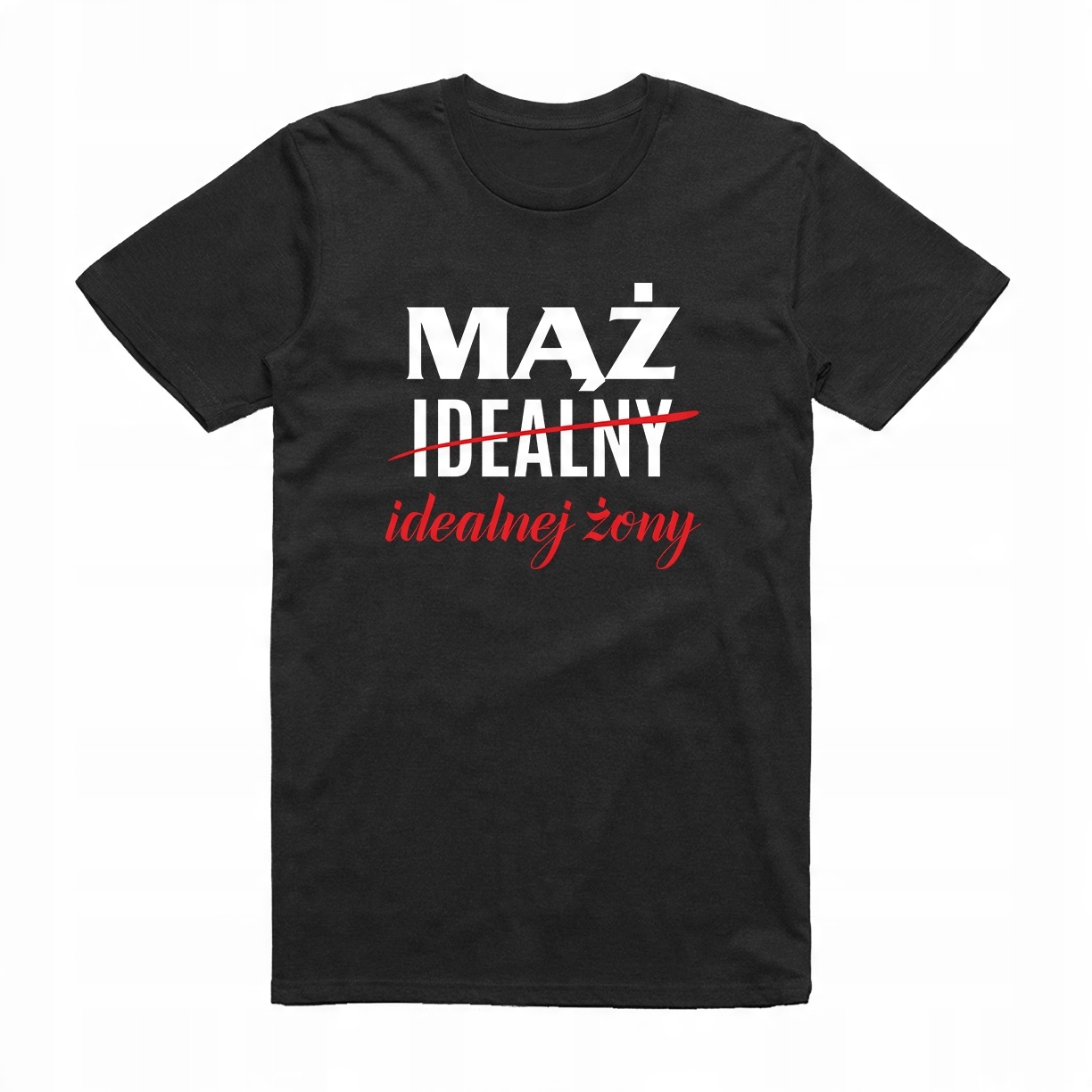 

L - Koszulka T-shirt Dla Męża Walentynki Mąż Ideał