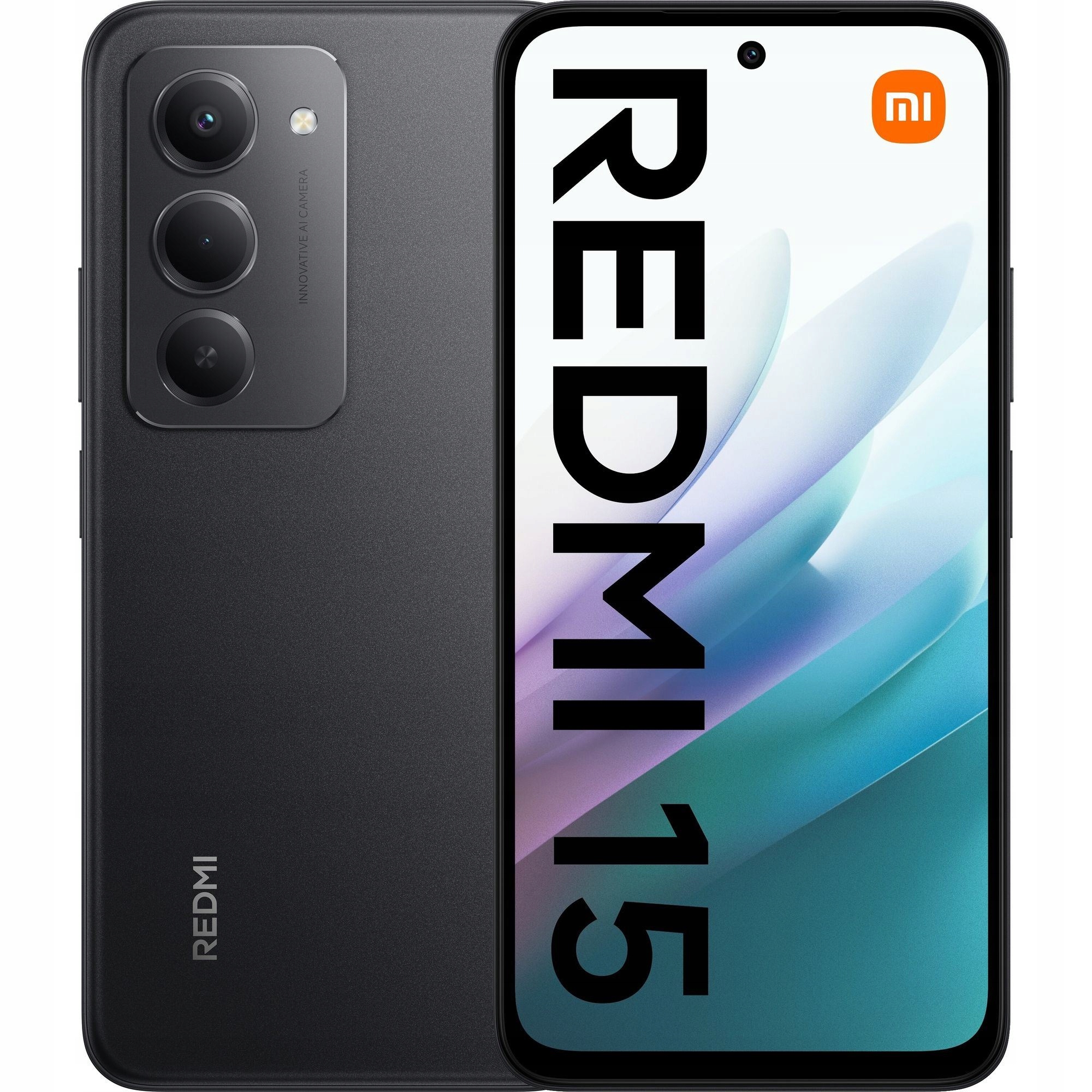 Smartfon Xiaomi Redmi 15 8/256GB 6,9” 144Hz Midnight Black 144Hz 7000mAh