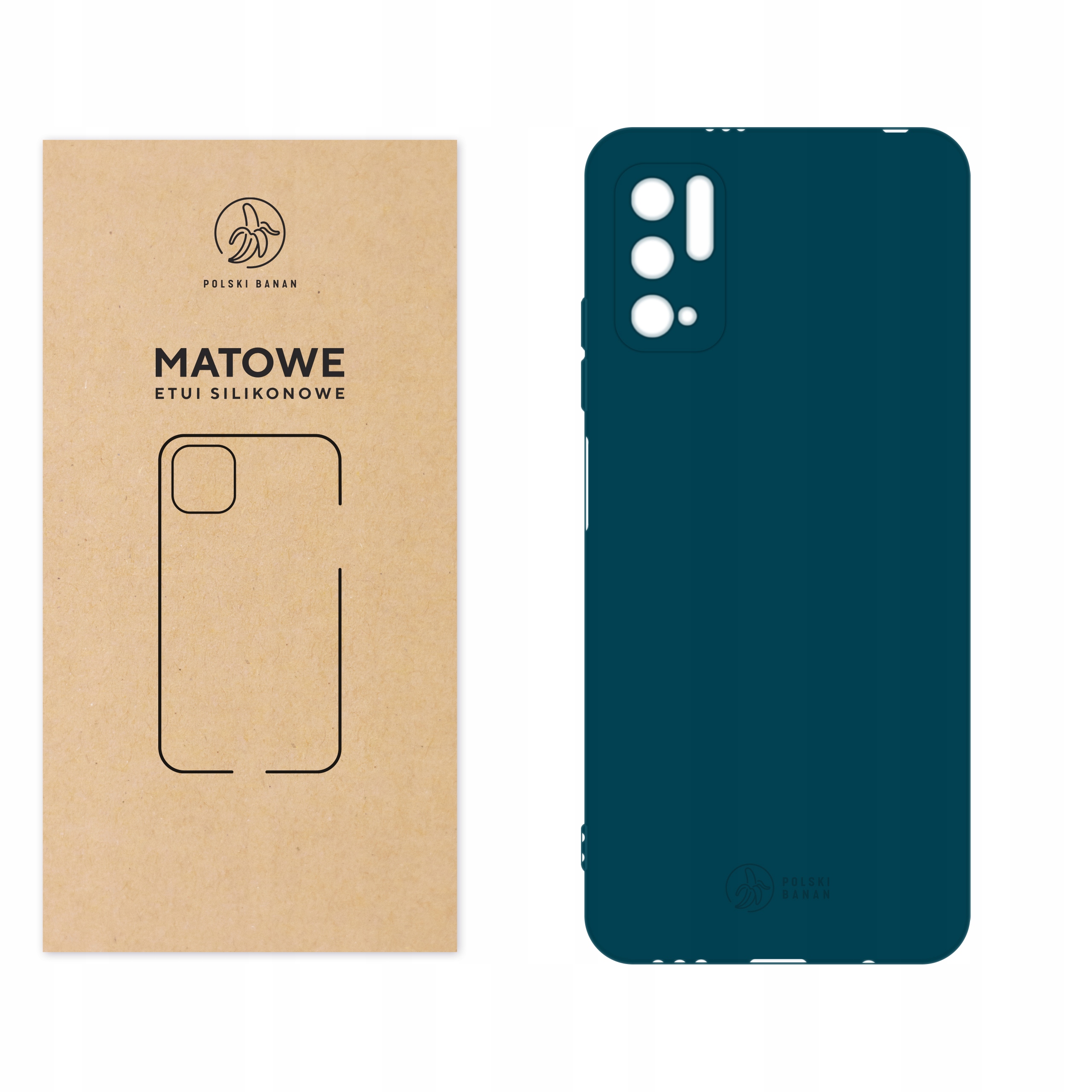 

Etui Matowe do Xiaomi Redmi Note 10 5G morskie