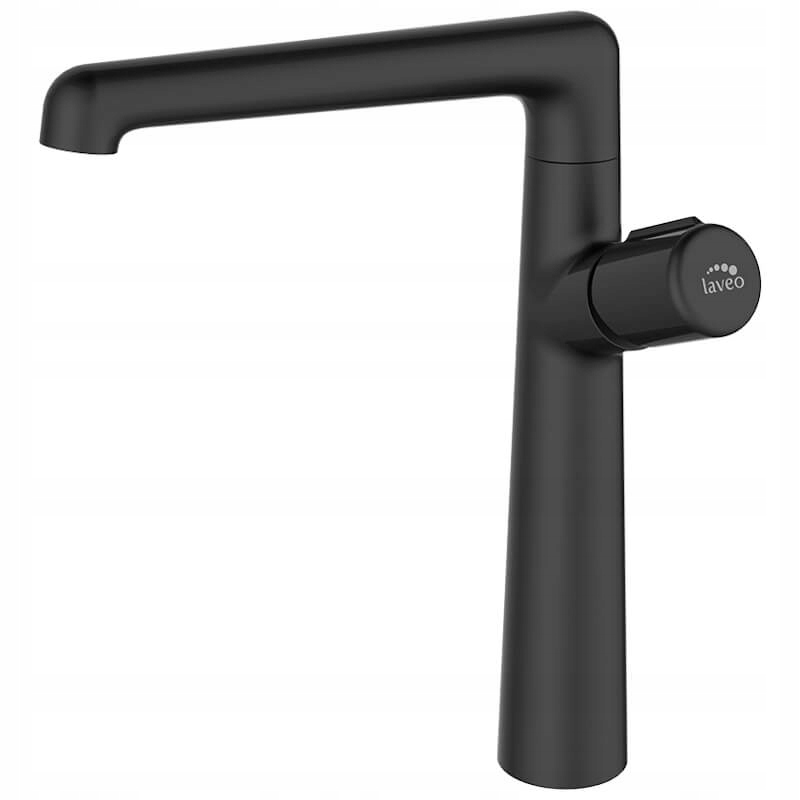 Bateria Umywalkowa Stojąca L Pretto Czarny BAO_725D