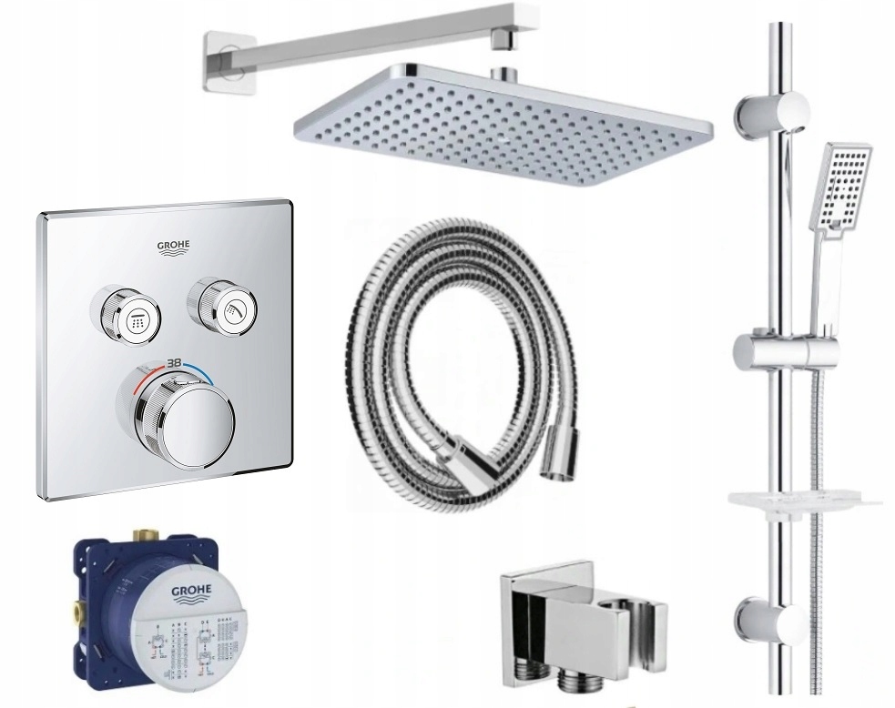 

Zestaw podtynkowy termostat Grohe SmartControl 30