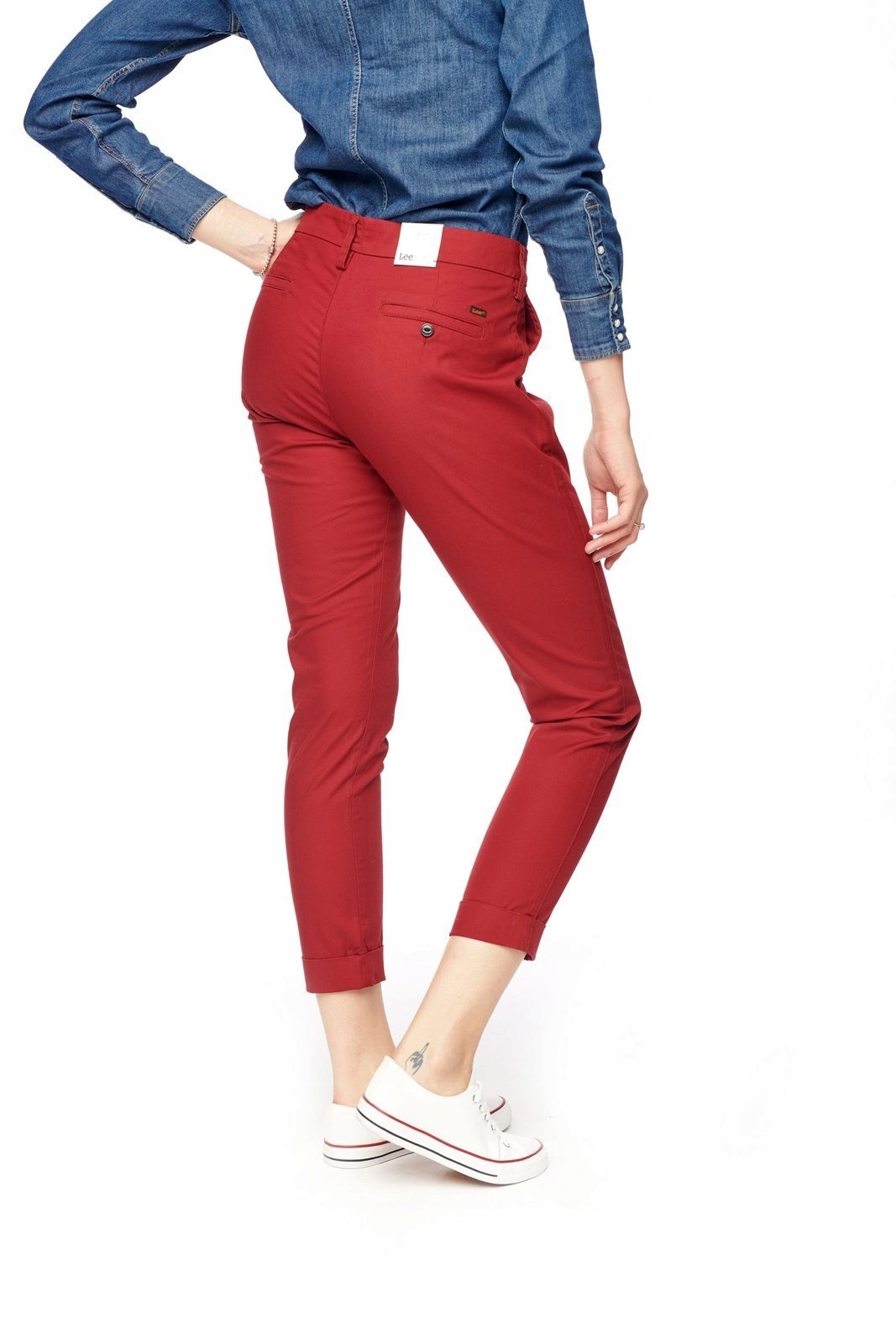 Lee Slim Chino Bordeaux L310HI87 28/31