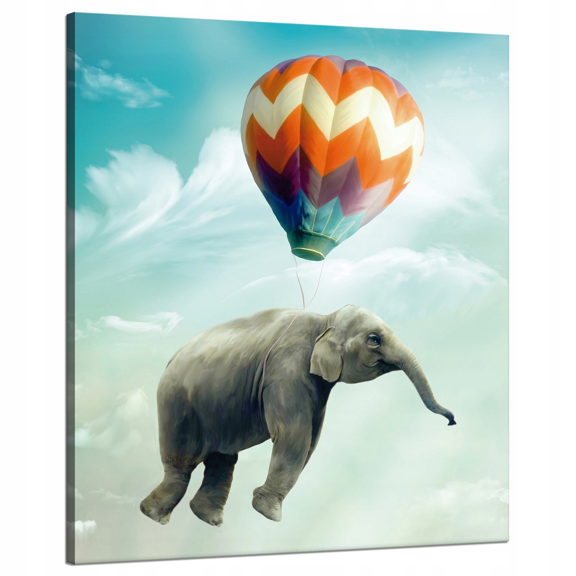 Obraz na plátně Abstrakce Létající slon Umění 80x100 cm