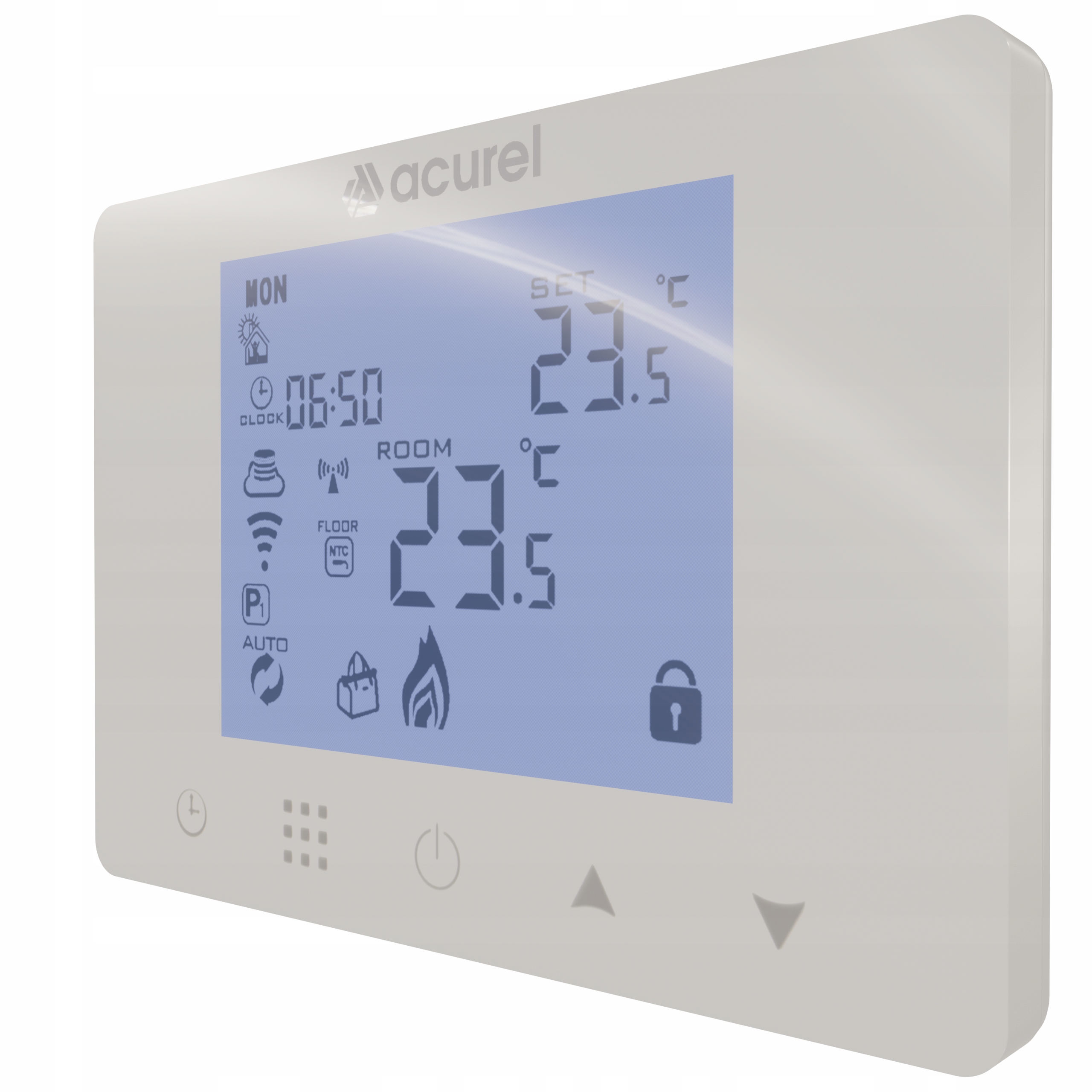 TERMOSTAT BEZPRZEWODOWY REGULATOR POKOJOWY WIFI Kod producenta AD116