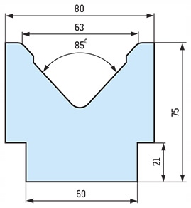 MATRYCA do prasy krawędziowej TYP AMADA/415/NOWY