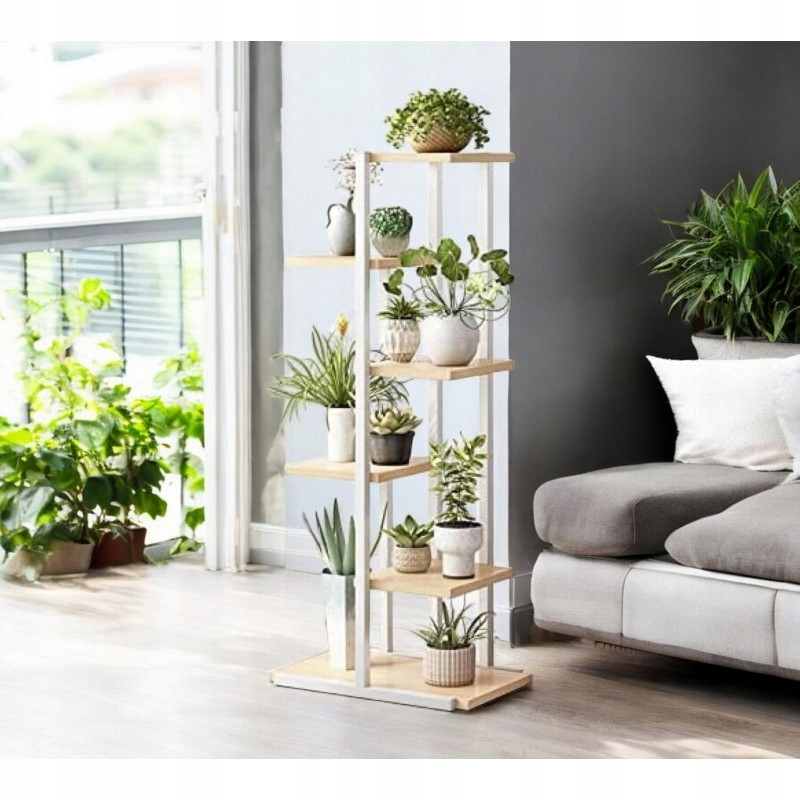 КВІТНИК, ПІДСТАВКА ДЛЯ РОСЛИН, КВІТИ, МЕТАЛЕВА ПОЛИЦЯ, ГОРИЩА, Бренд Ecarla