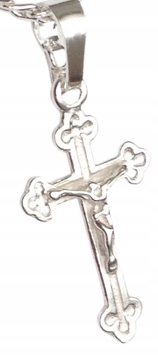 Łańcuszek srebrny komunijny / chrzest + krzyżyk Marka Inna marka