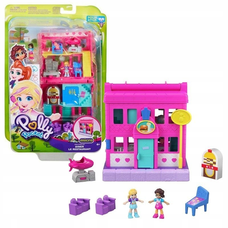 

Mattel PollyPocket Zabawa w Pollyville-Restauracja