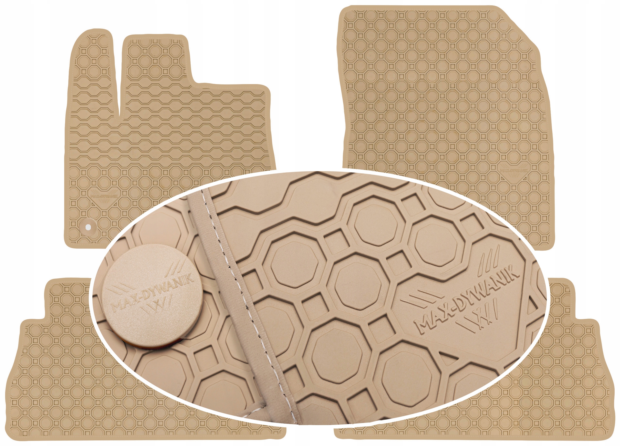 Opel Combo E 2018 Béžové koberčeky