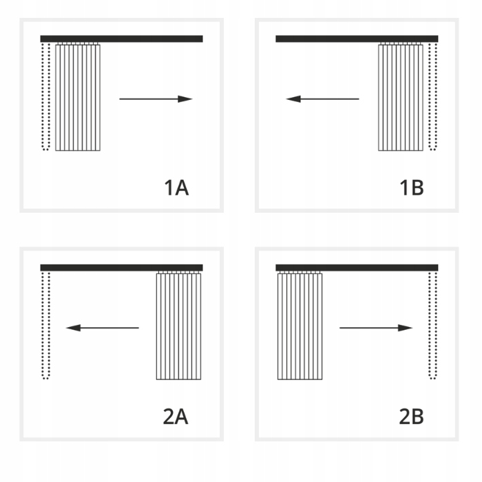 Żaluzja Pionowa przyciemniająca-Vertical 70x140cm Kolor inny