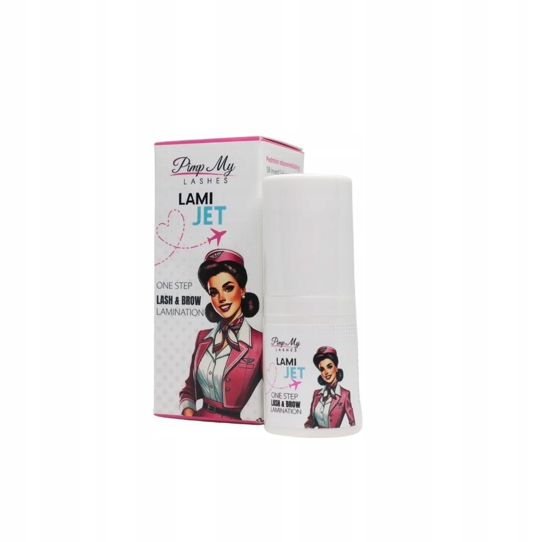 Pimp My lashes Lami Jet One step Přípravek na laminování obočí a řas 5 ml
