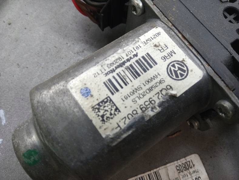 MECHANIZM SZYBY LEWY PRZÓD EUROPA Skoda Roomster I (2006- ) Typ samochodu Samochody osobowe