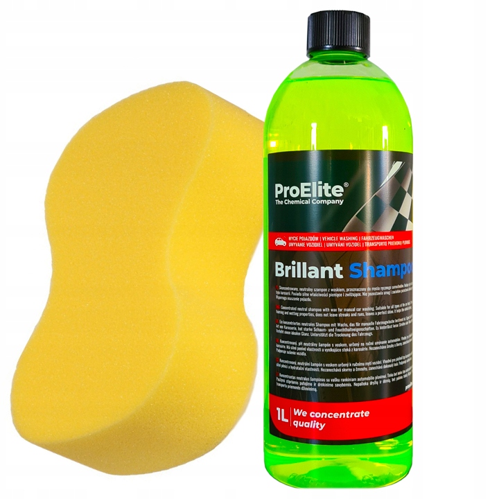 

ProElite Brillant Shampon Samochodowy z woskiem 1L