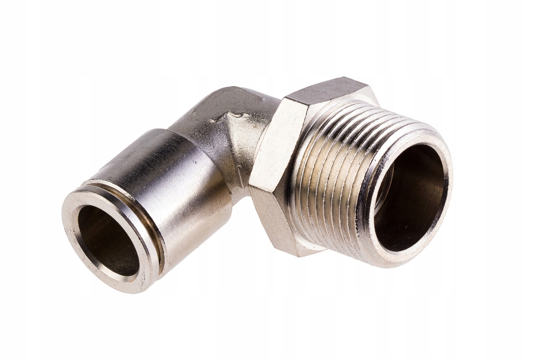 

Szybkozłącze wtykowe metalowe kątowe 6 mm /M10x1