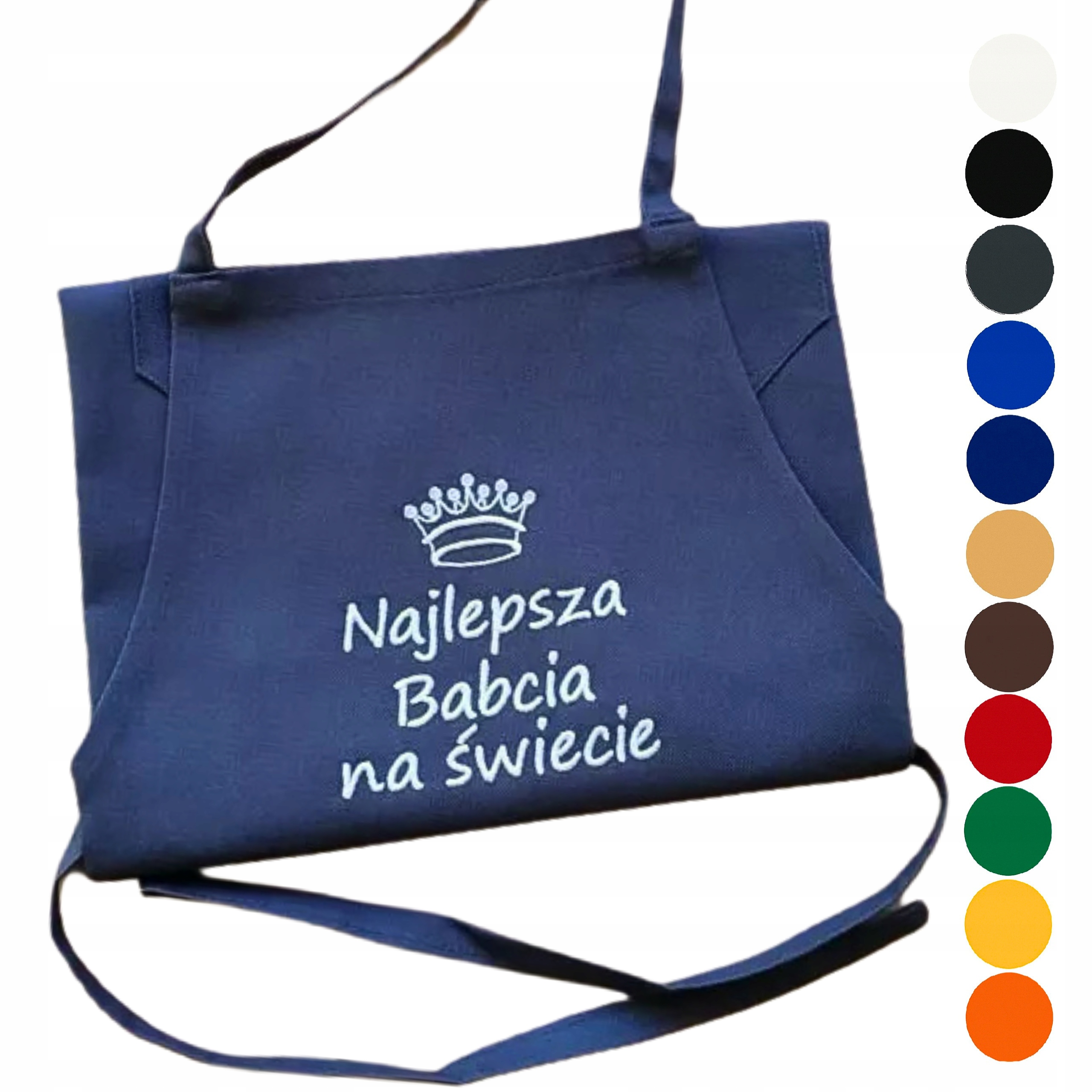 Zástěra pro babičku dárek k Dni babiček od vnučky s jménem babička