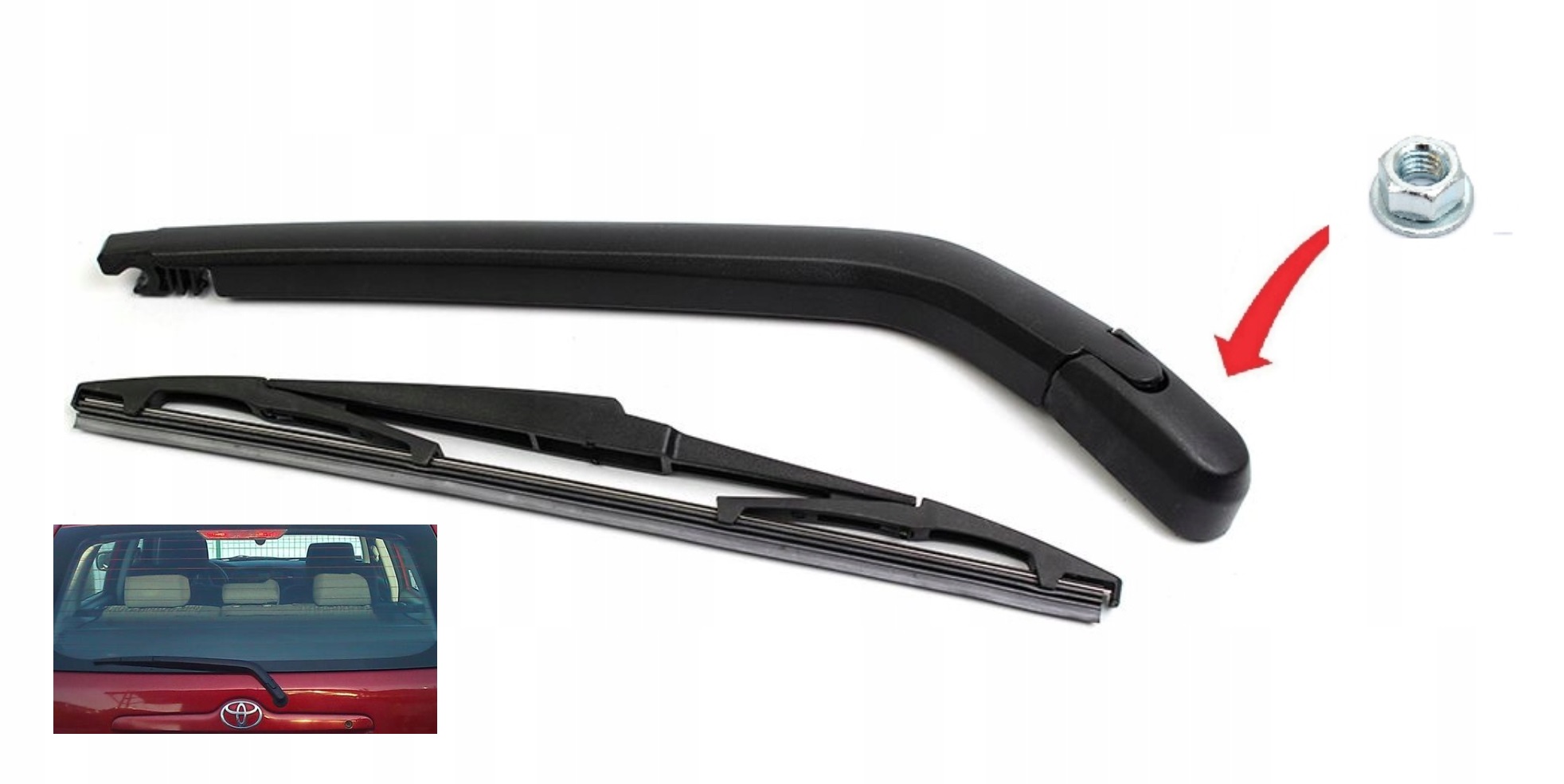 RAMIĘ WYCIERACZKA TYŁ TOYOTA COROLLA E12 KOMBI